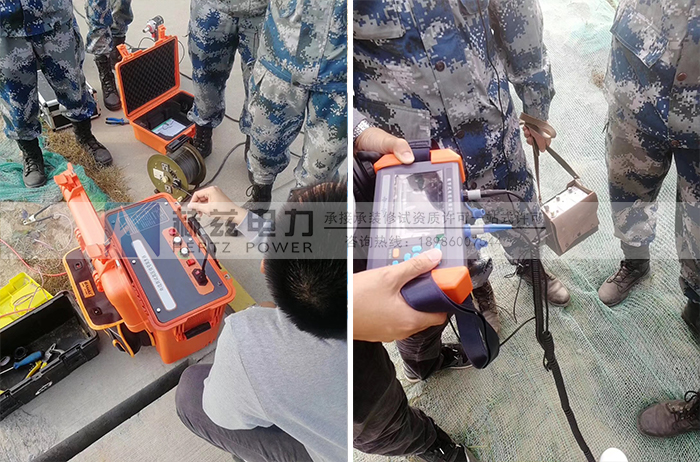 赫茲電力電纜故障檢測(cè)儀客戶驗(yàn)收非常滿意